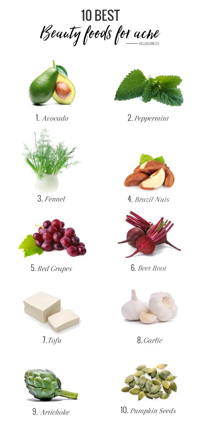 10 Best Beauty Foods for Acne