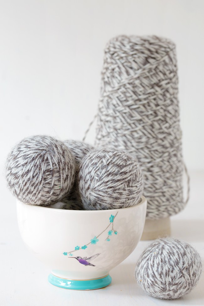 DIY Wool Dryer Balls | Hello Glow