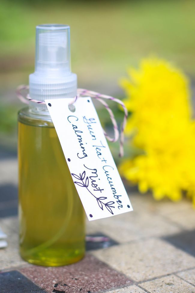 DIY Green Tea Body Spray