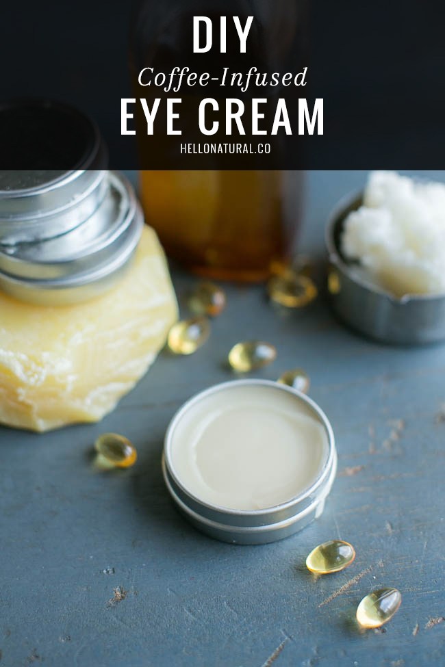DIY Coffee-Infused Eye Cream